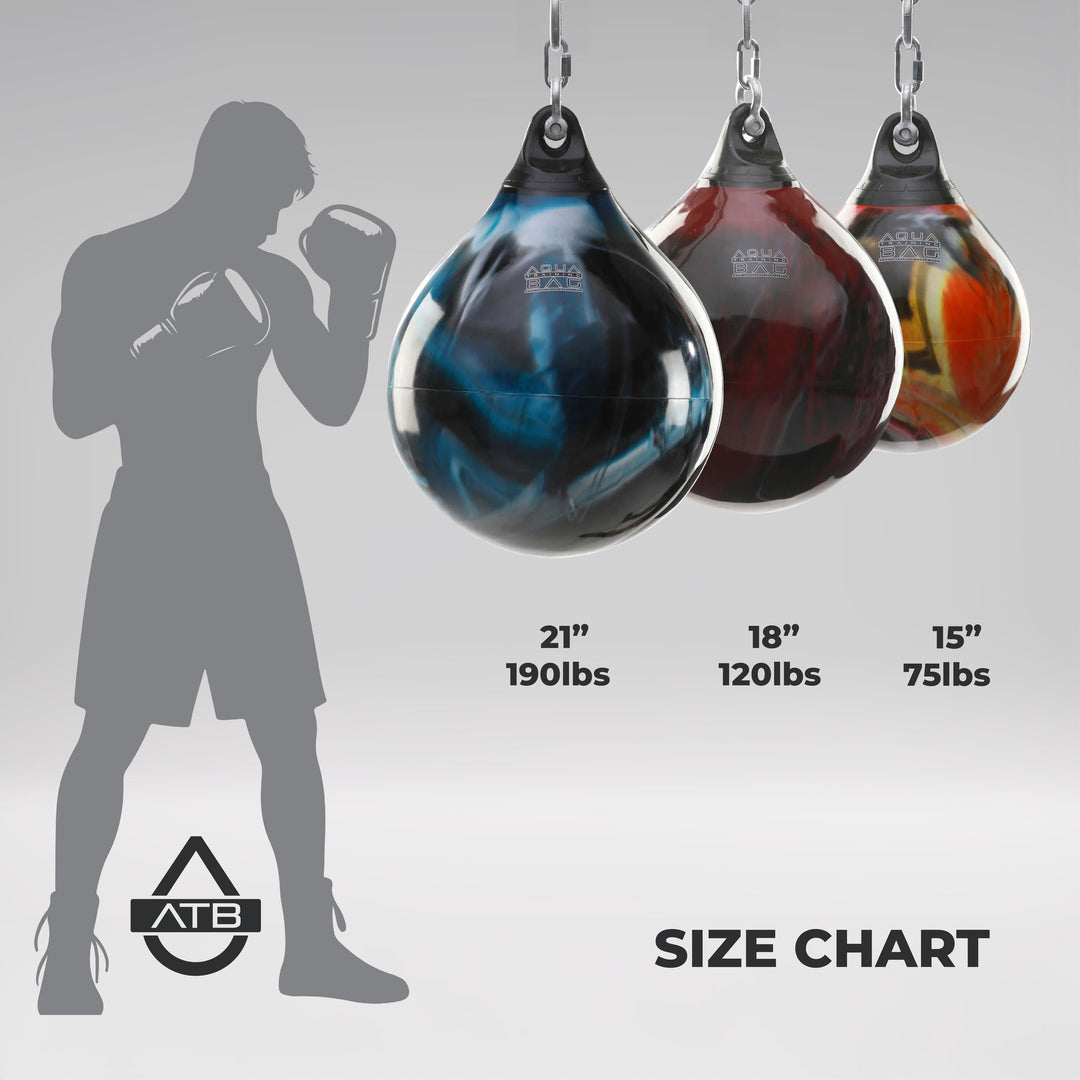 21" 190lb. Aqua Punching Bag -  Global Series X Mexico