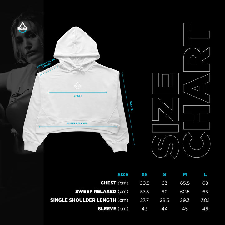 Aqua Training Bag® Women's Cropped Hoodie