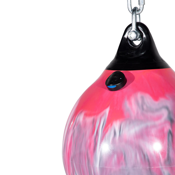 15" 75lb Aqua Punching Bag - Power Punch Pink