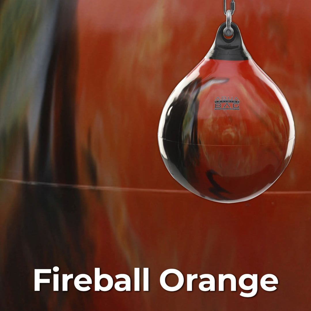 Sac de frappe Aqua 15" 75lb - Orange Fireball 