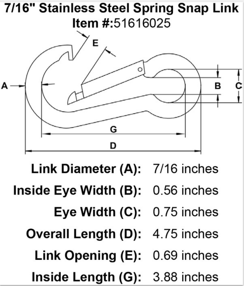 1 Swivel with 2 Snap Links